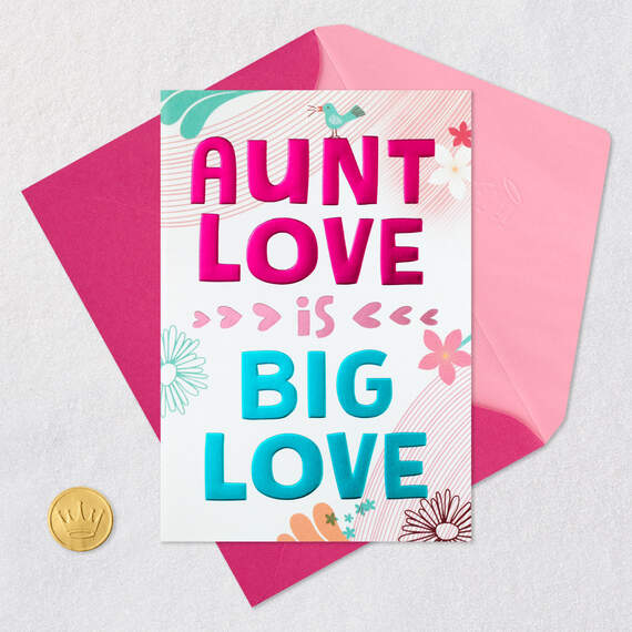 Big Love Mother's Day Card for Aunt, , large image number 6