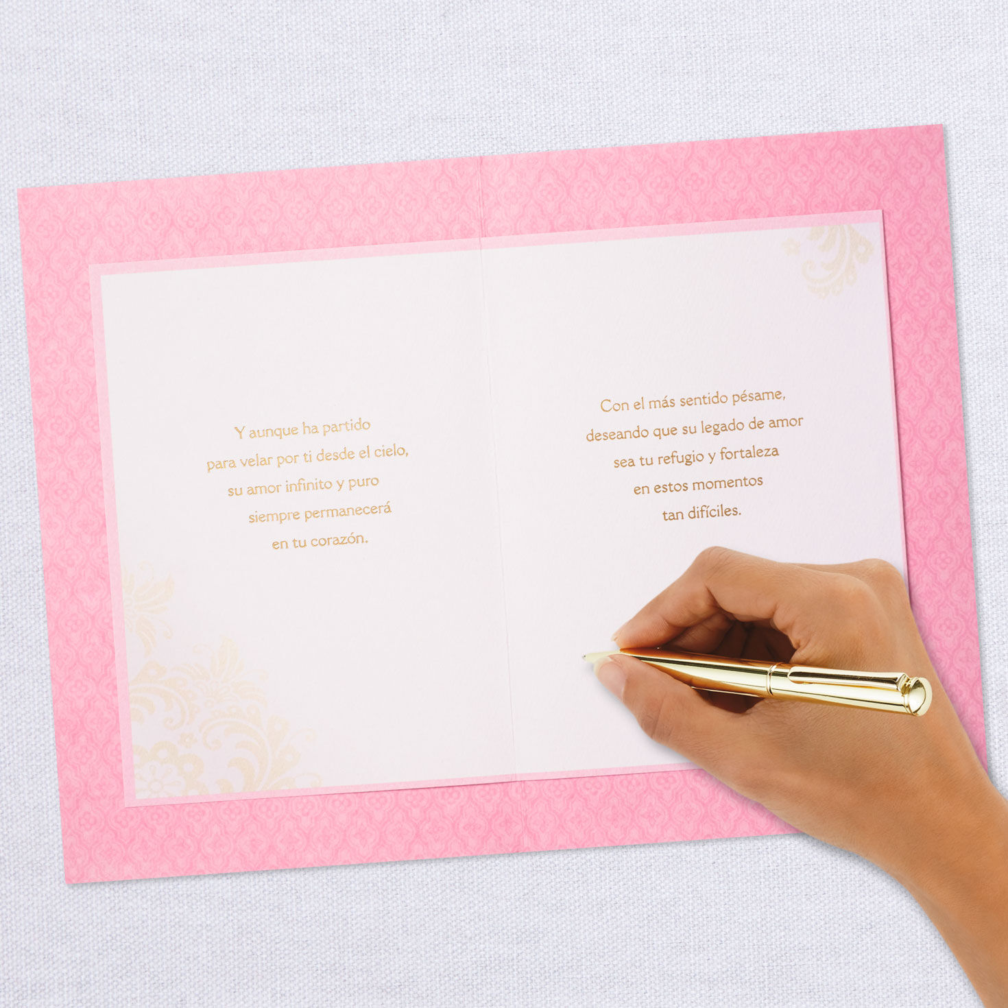 Your Mother Lives On In You Spanish-Language Sympathy Card, , large image number 7