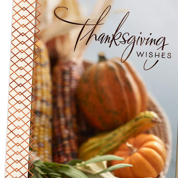Simple and Sweet Blessings Harvest Thanksgiving Card, , large image number 4