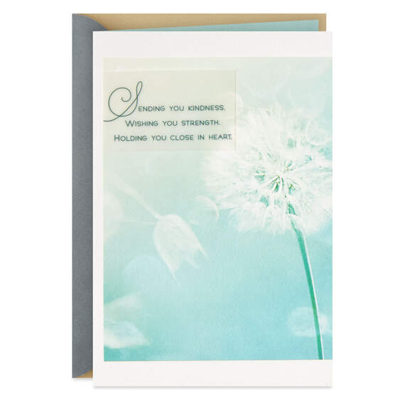 Holding You Close in Heart Sympathy Card, , large image number 1