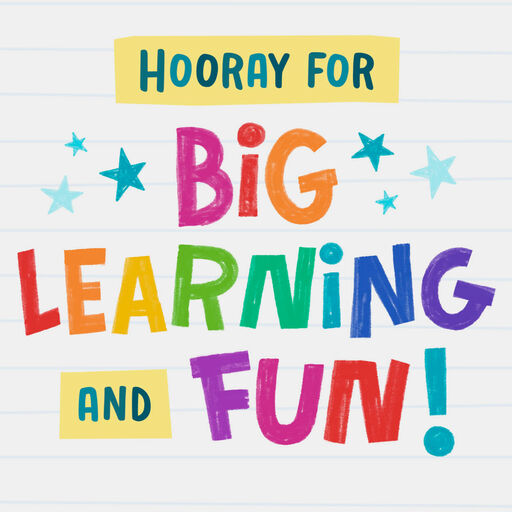 Big Kid, Big Smiles Kindergarten Graduation Card, 