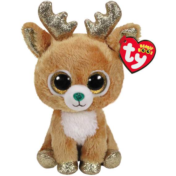 Ty Beanie Boos Glitzy Reindeer Stuffed Animal, 6", , large image number 1