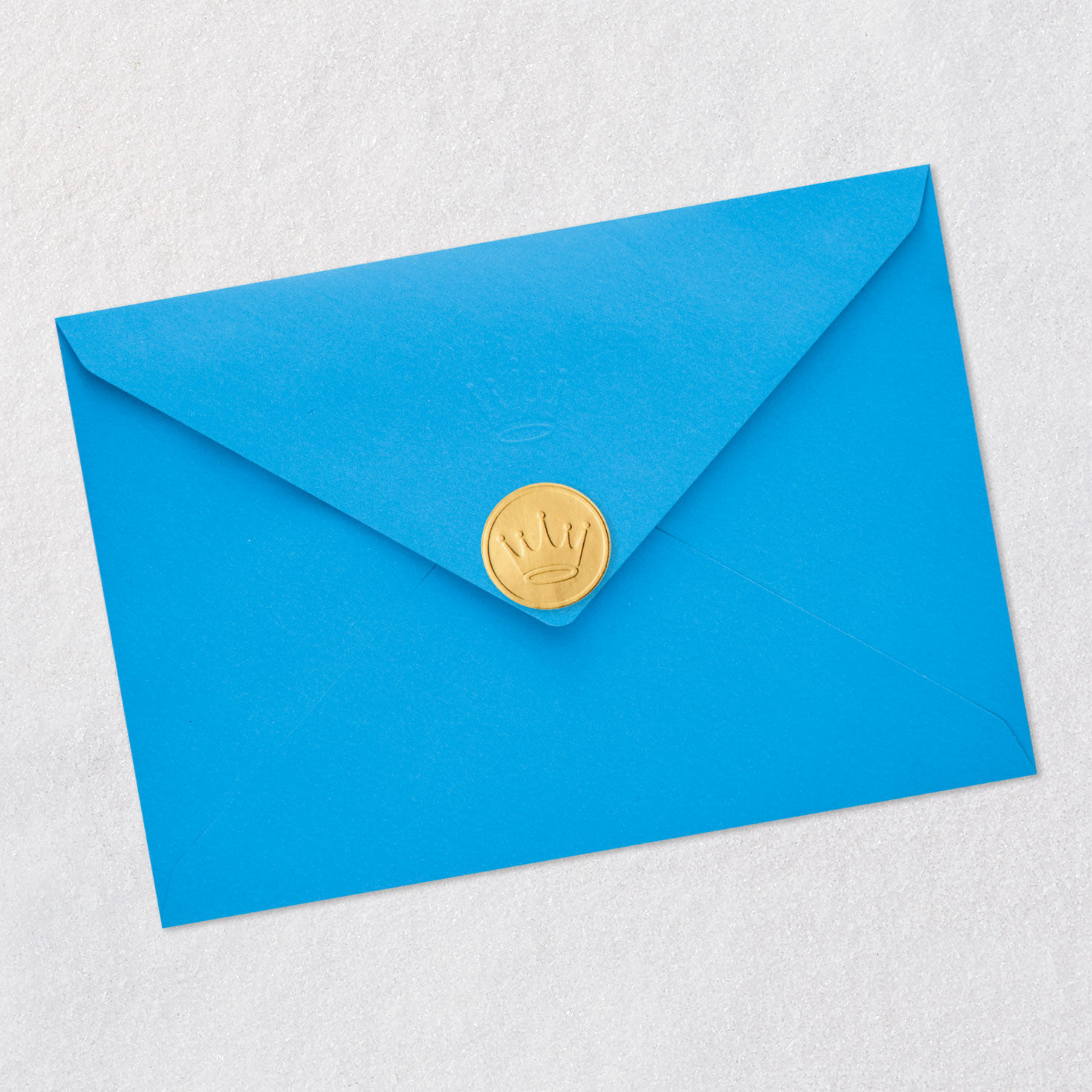 Festival of Lights Icons Happy Hanukkah Card Envelope Back with Seal image number 8