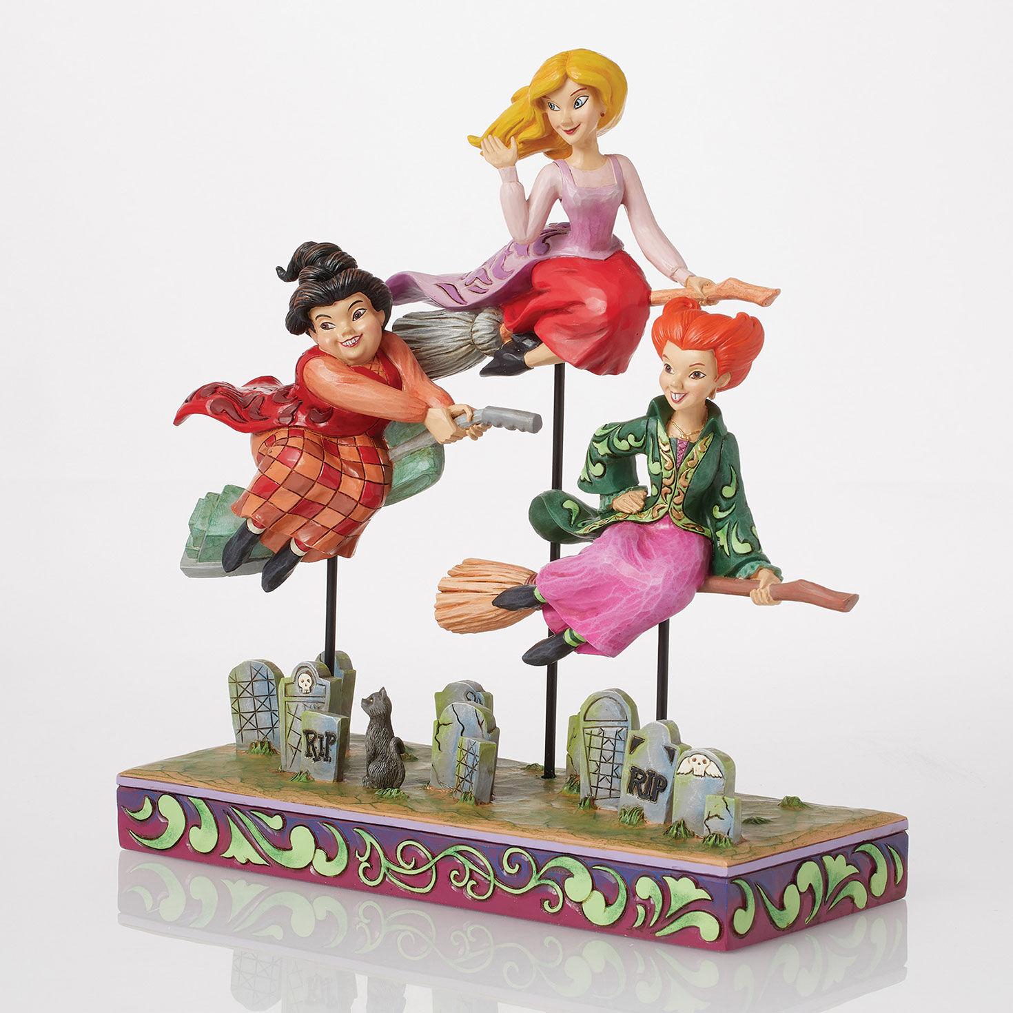Jim Shore Disney Hocus Pocus Flying Sanderson Sisters Figurine, 9.4" for only USD 119.99 | Hallmark
