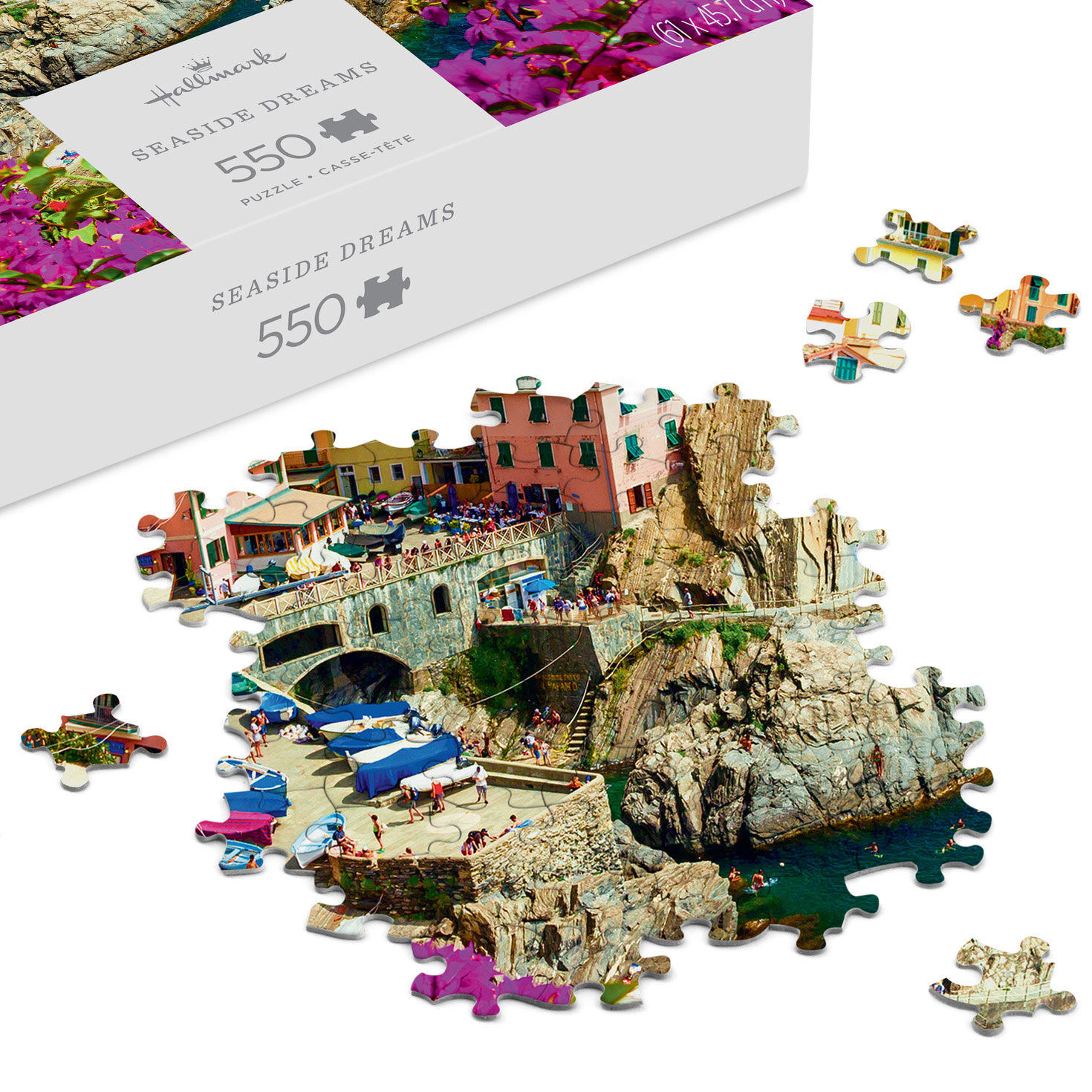 Seaside Dreams Italian Coast 550-Piece Jigsaw Puzzle for only USD 19.99 | Hallmark