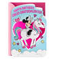 Disney Minnie Mouse on Unicorn Birthday Card for Great-Granddaughter, , large image number 1