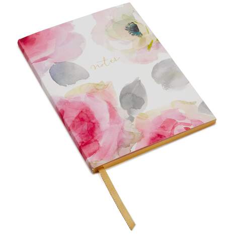 Watercolor Floral Notebook, , large