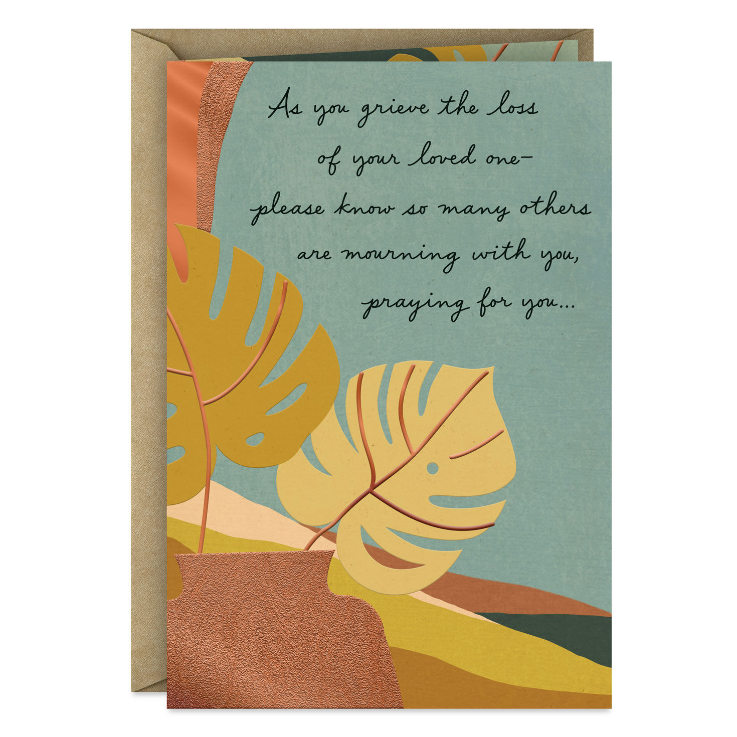 As You Grieve a Beloved Soul Sympathy Card for only USD 2.99 | Hallmark