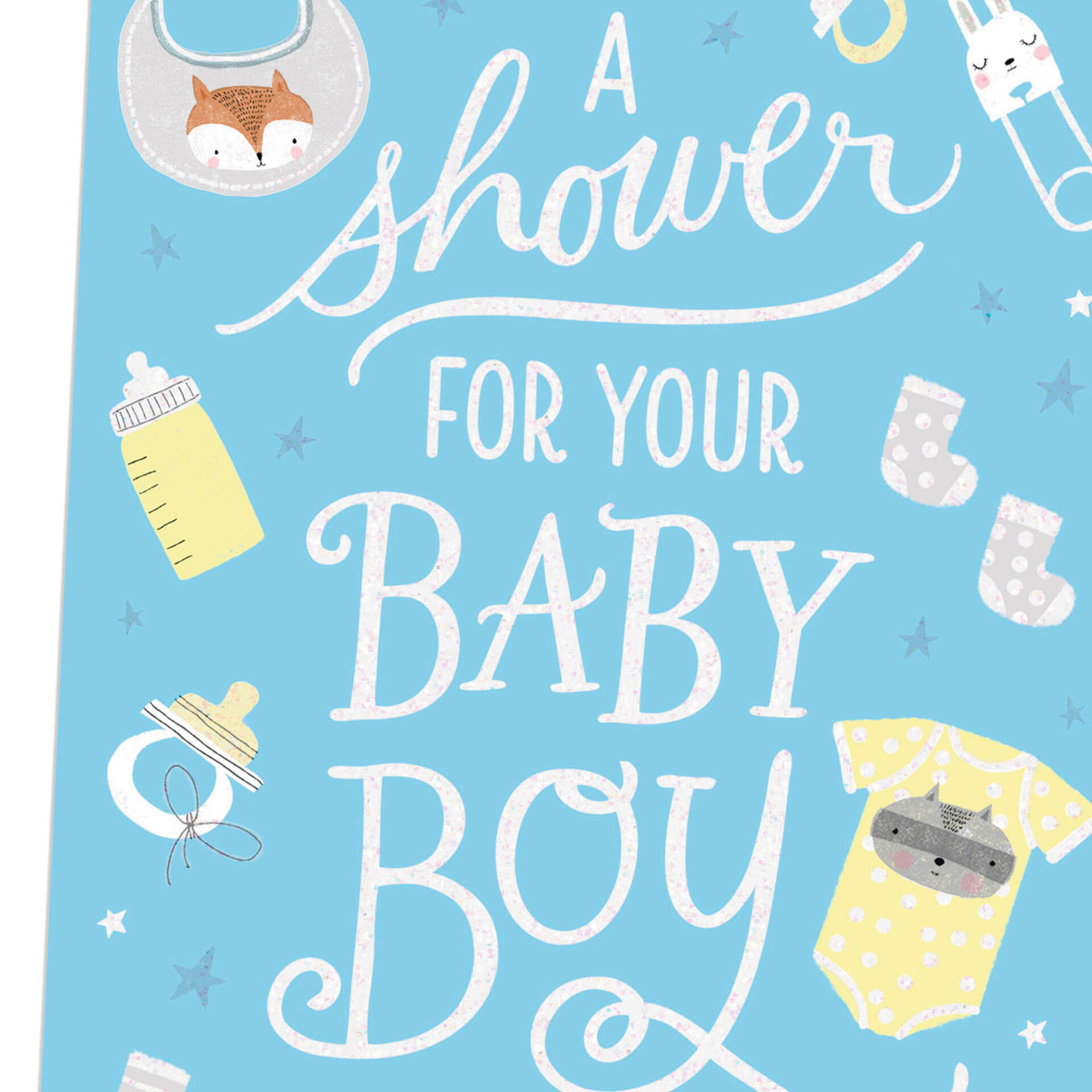 Love and Cute Baby Things Baby Boy Shower Card - Greeting Cards - Hallmark