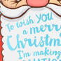 Favorite Charity Santa Funny Pop-Up Money Holder Christmas Card, , large image number 5