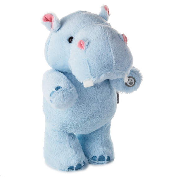Hug 'n' Sing Tootin' Hippo Singing Stuffed Animal With Motion, 10"