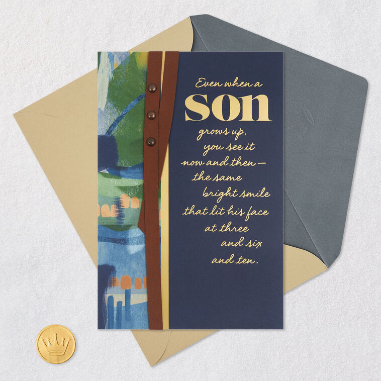 The Ways You've Grown Birthday Card for Son, , large image number 8