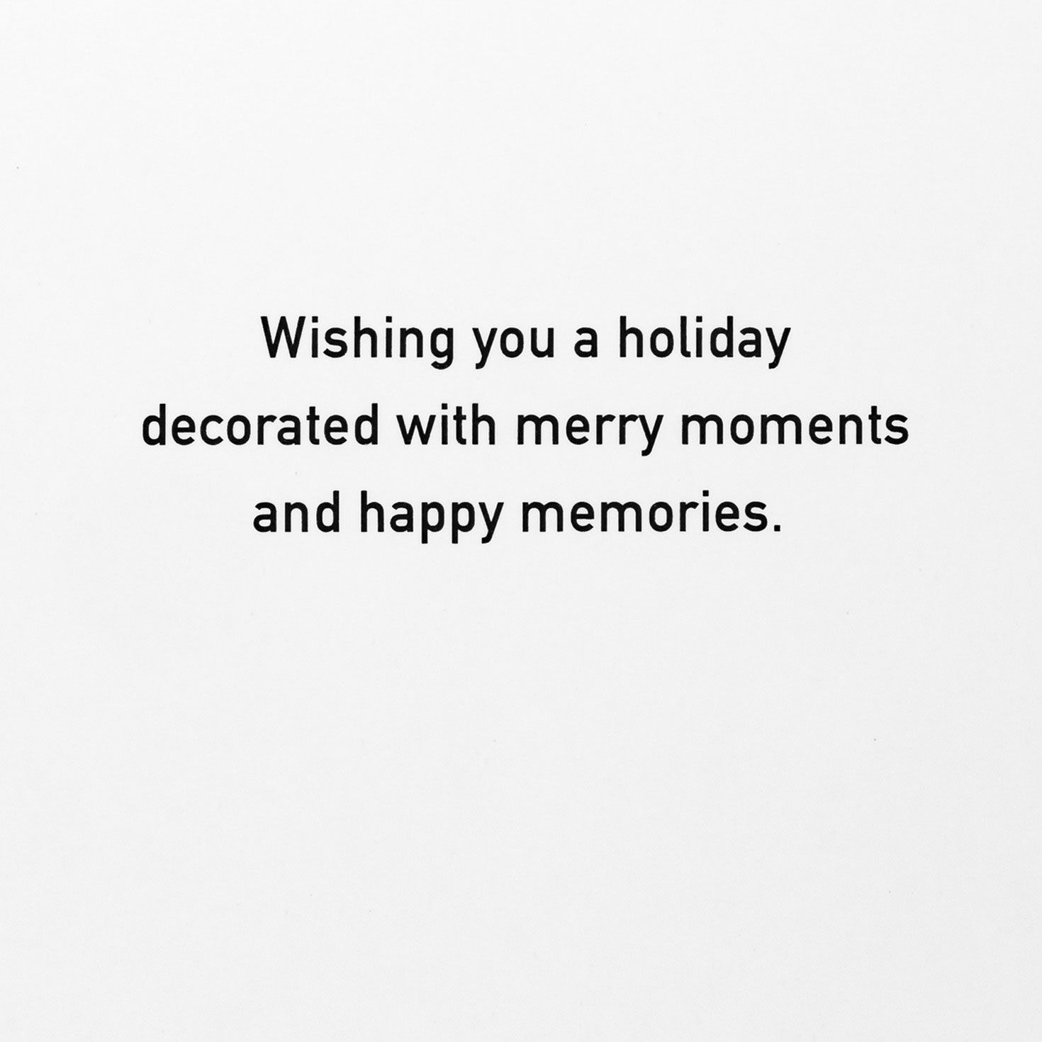 Modern Wreath Boxed Christmas Cards Bulk Pack Sentiment Detail image number 4
