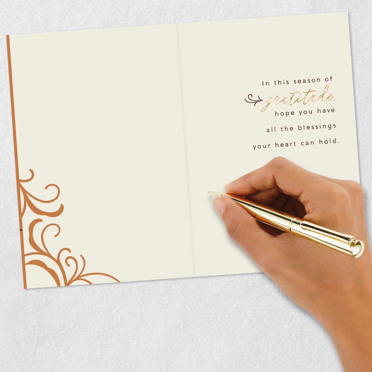 All the Blessings Your Heart Can Hold Thanksgiving Card for only USD 2.99 | Hallmark