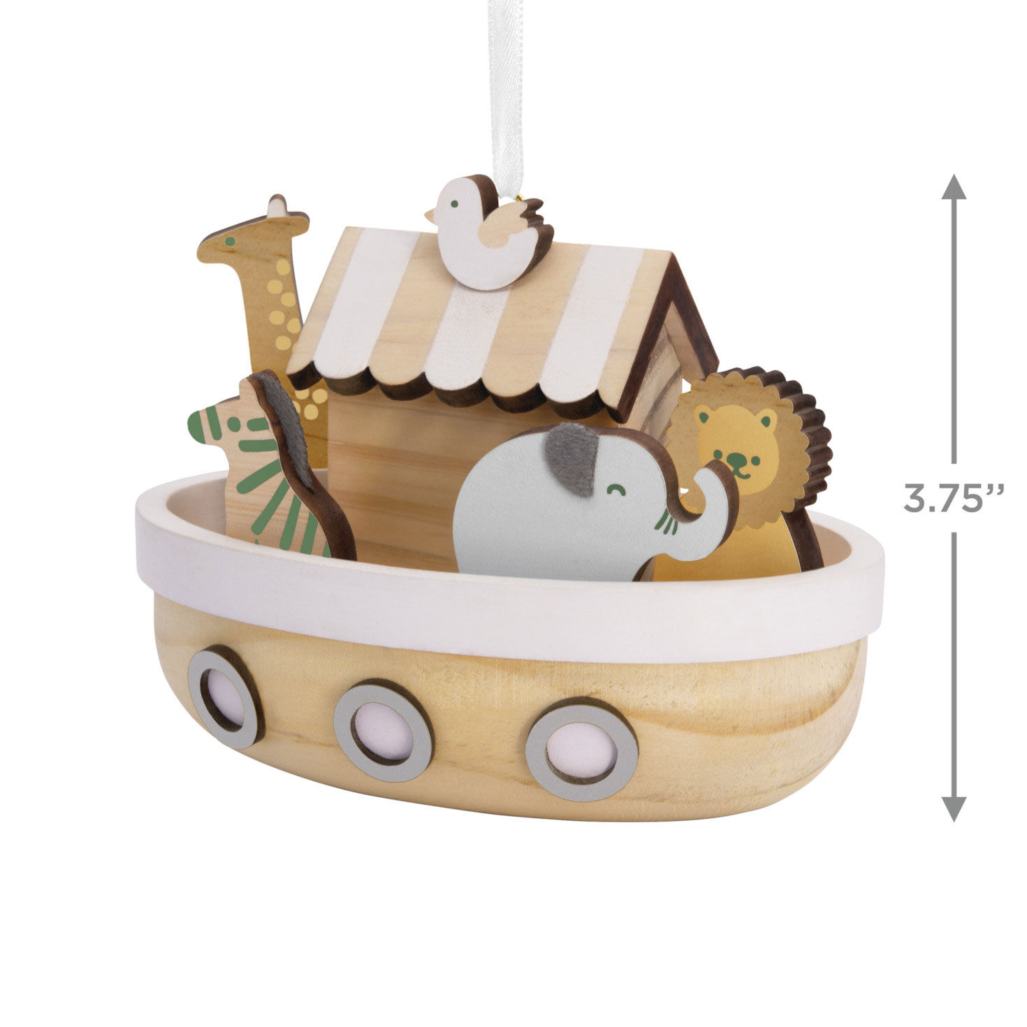 Signature Noah's Ark Wood Hallmark Ornament, , large image number 3