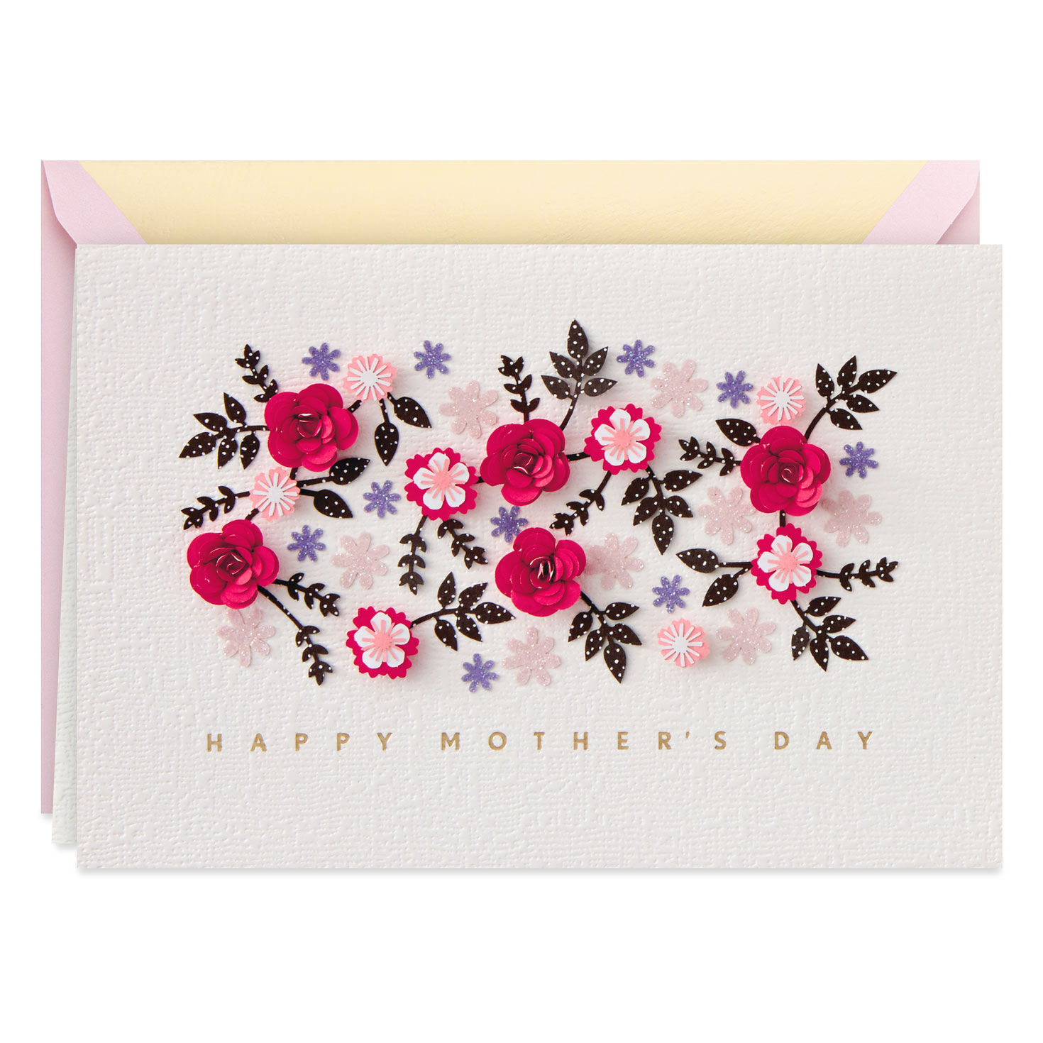 Wonderful Moments Floral Mother's Day Card