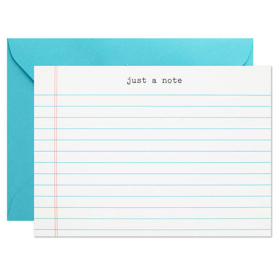 School Fun Flat Note Cards in Caddy, Box of 40, , large image number 3