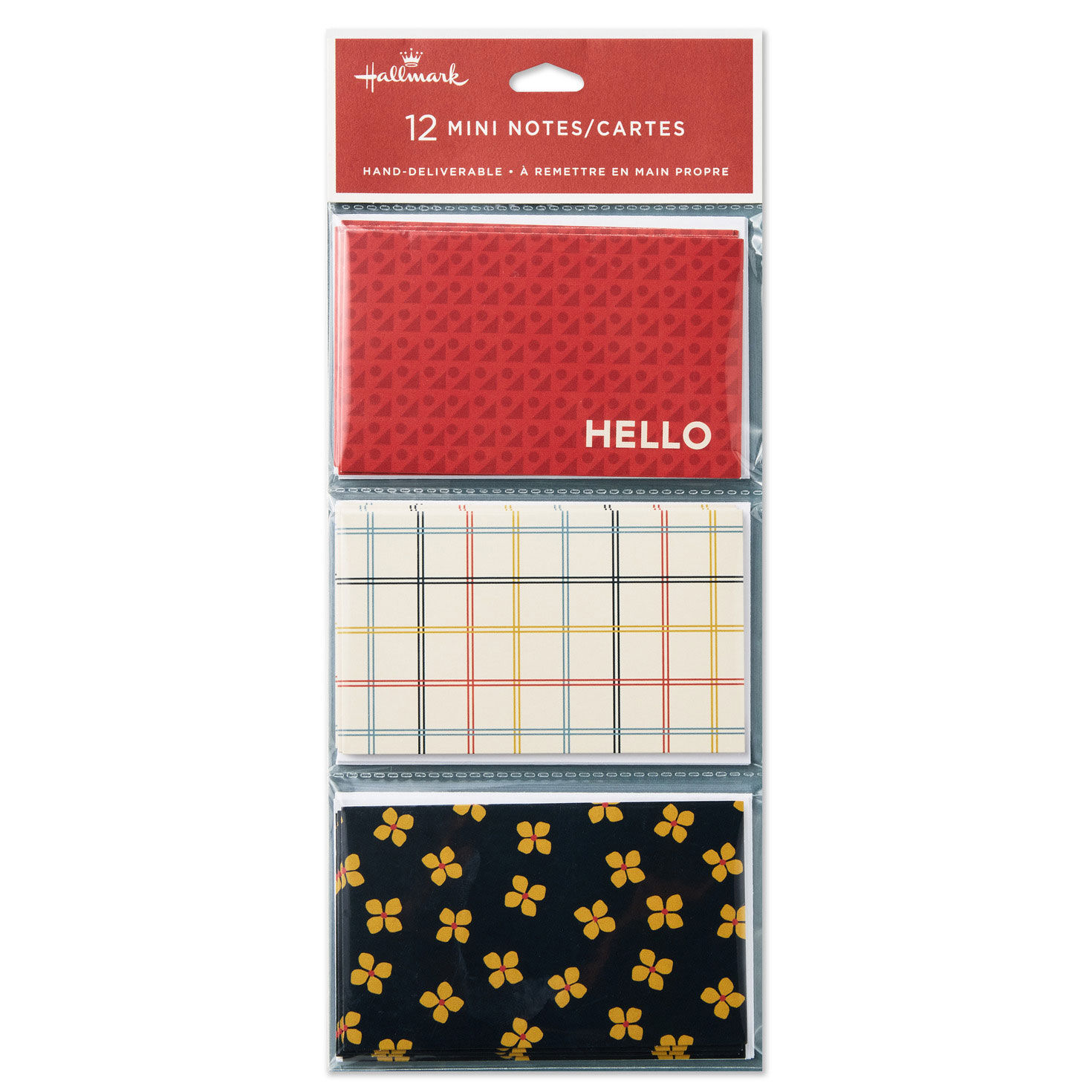 Tailored Charm Assorted Blank Mini Note Cards, Pack of 12