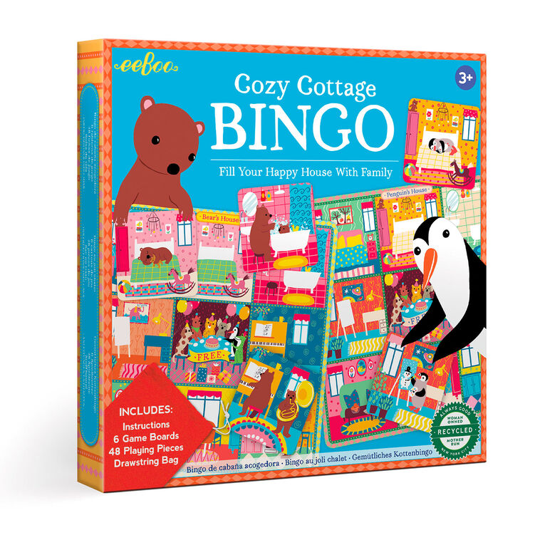 Cozy Cottage Bingo Game