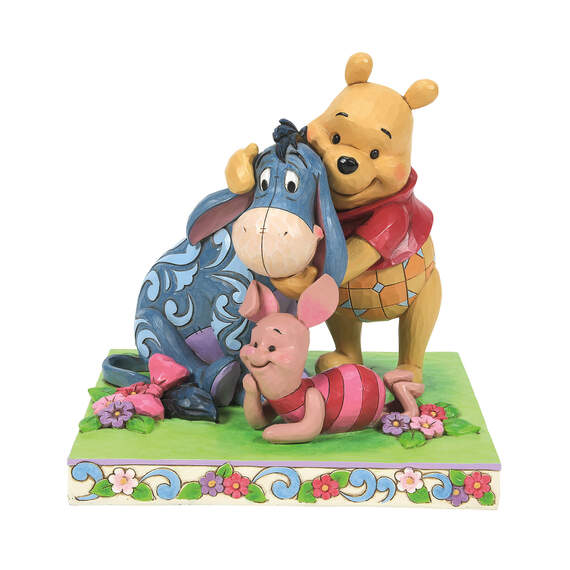 Jim Shore Disney Winnie the Pooh & Friends Figurine, 6.1"
