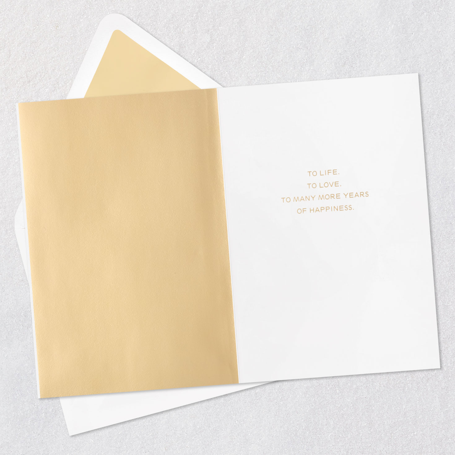 To Life, Love and Happiness Anniversary Card for only USD 7.59 | Hallmark