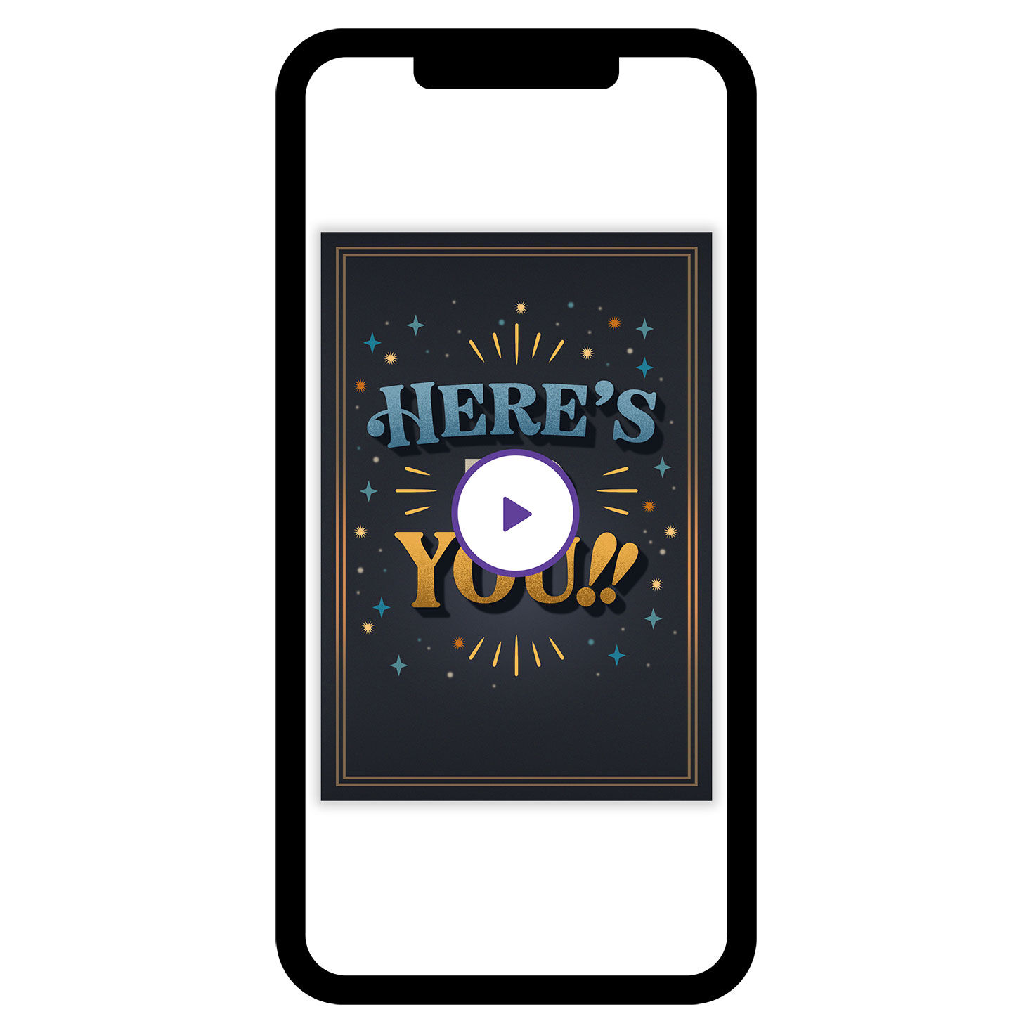 Here's to You Custom Birthday eCard