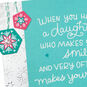 Joy, Pride, Love Snowflakes Daughter Christmas Card Card Front Detail image number 5
