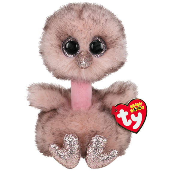 Ty Beanie Boos Henna Ostrich Small Stuffed Animal, 6", , large image number 1