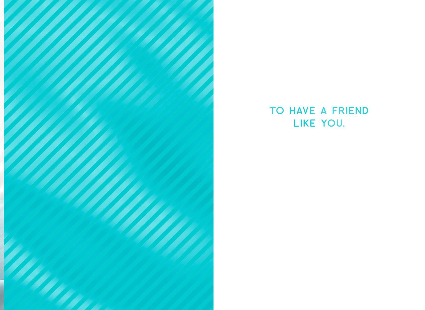 I'm One Lucky Dog Friendship Card