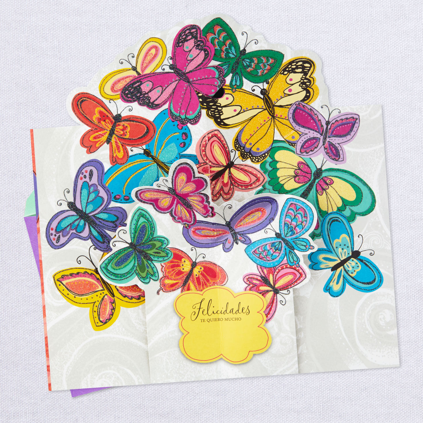 Butterfly Bouquet Spanish-Language Pop Up Birthday Card for only USD 5.99 | Hallmark