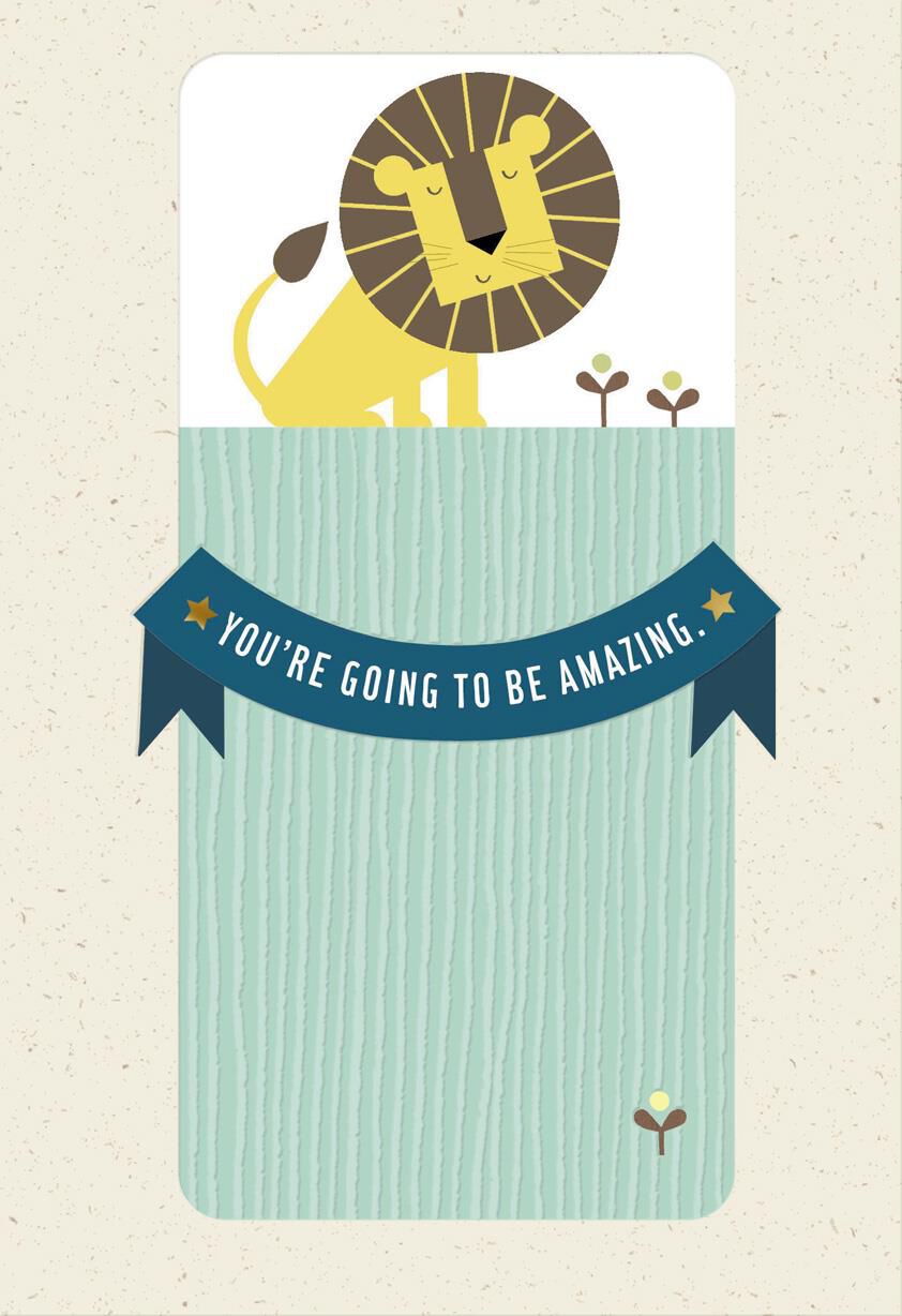 Lion Dad-to-Be Father's Day Card
