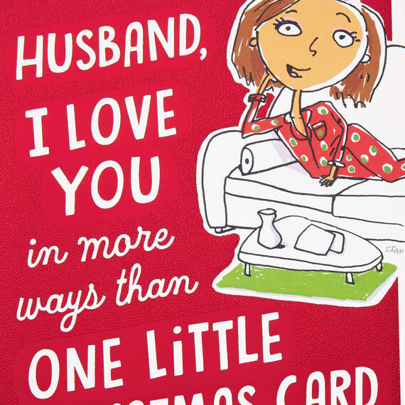 Love You in So Many Ways Christmas Card for Husband With Mini Cards, , large image number 6