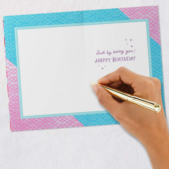 Brighter and Happier World Birthday Card for Cousin, , large image number 6
