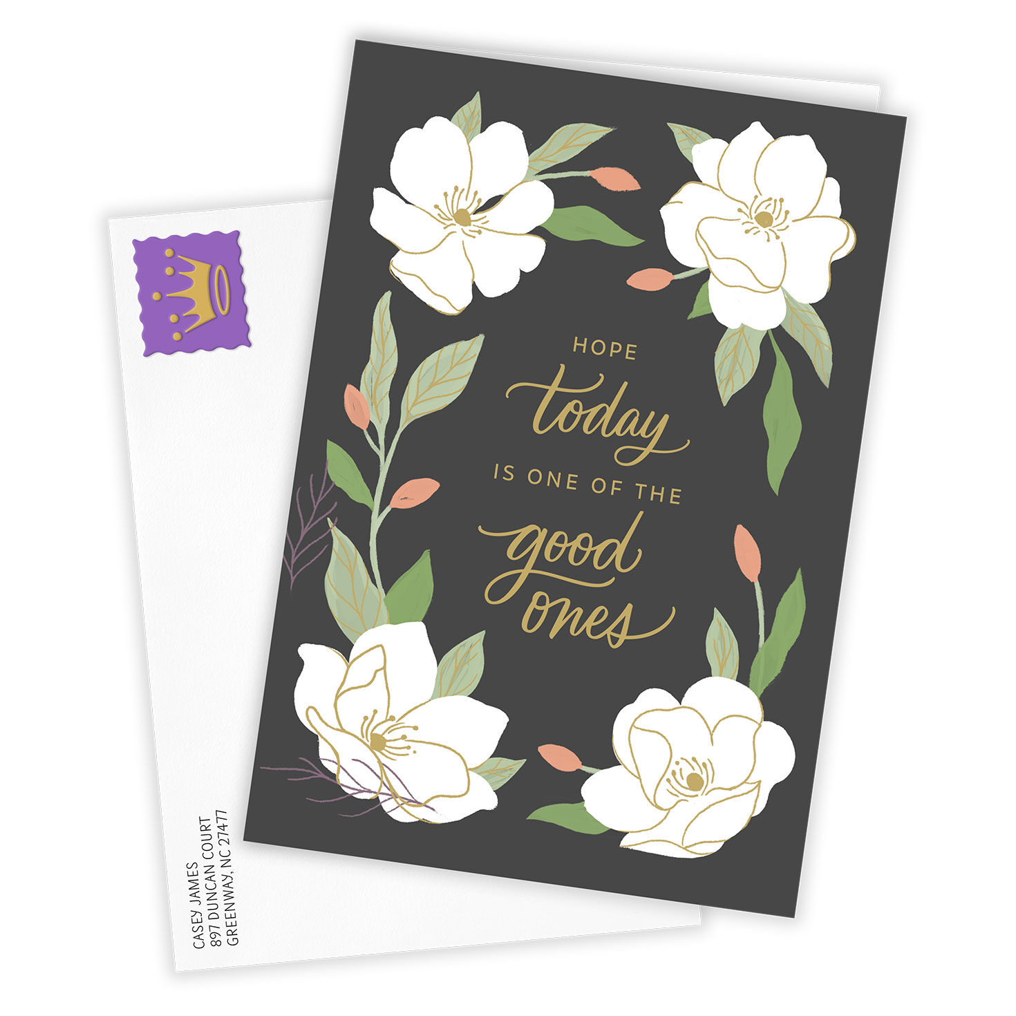 Hope Today Is Good Thinking of You Photo Card, , large image number 2