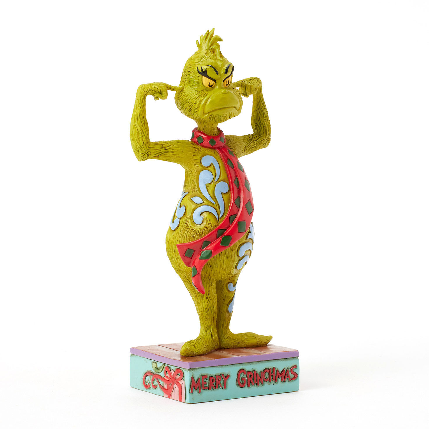 Jim Shore Grinch Plugging His Ears Figurine, 7" for only USD 39.99 | Hallmark