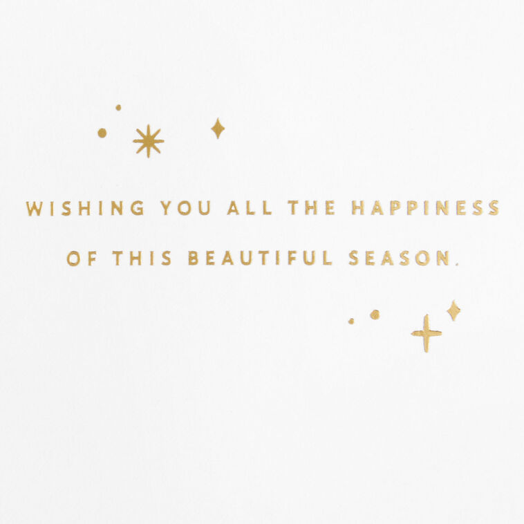 Joy to the World Christmas Card With Angel Ornament, , large image number 2