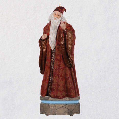 Harry Potter™ Collection Albus Dumbledore™ Ornament With Light and Sound, , large