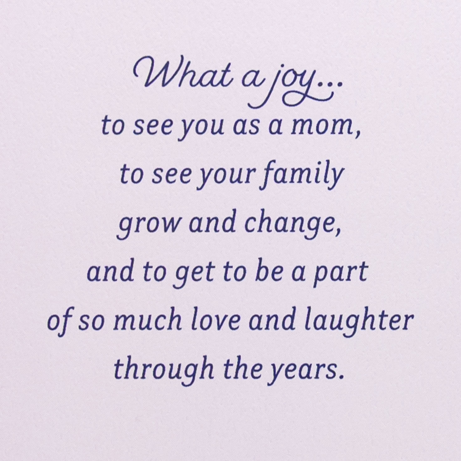 Dusty Blue Blooms Mother's Day Card for Daughter Sentiment image number 2