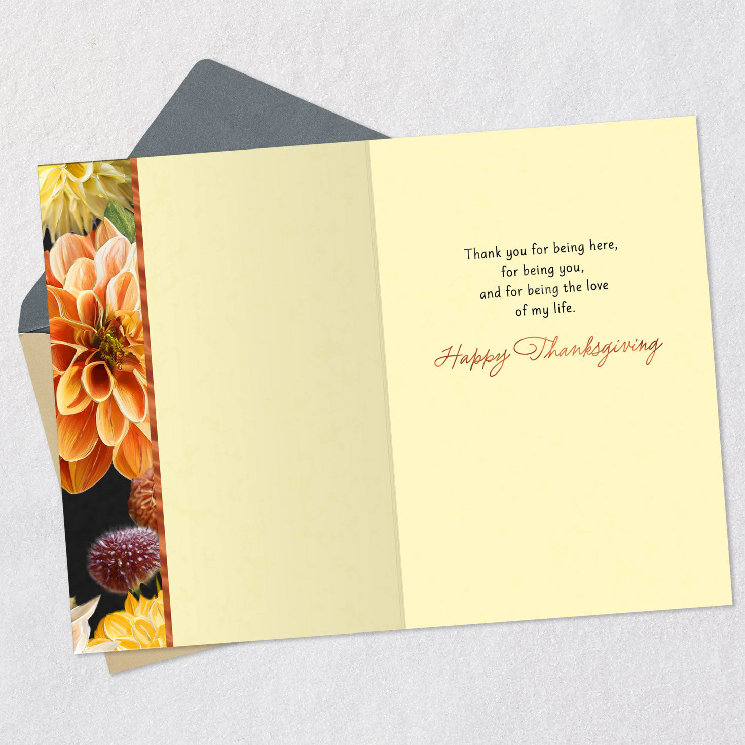 You're the Love of My Life Romantic Thanksgiving Card for only USD 3.99 | Hallmark