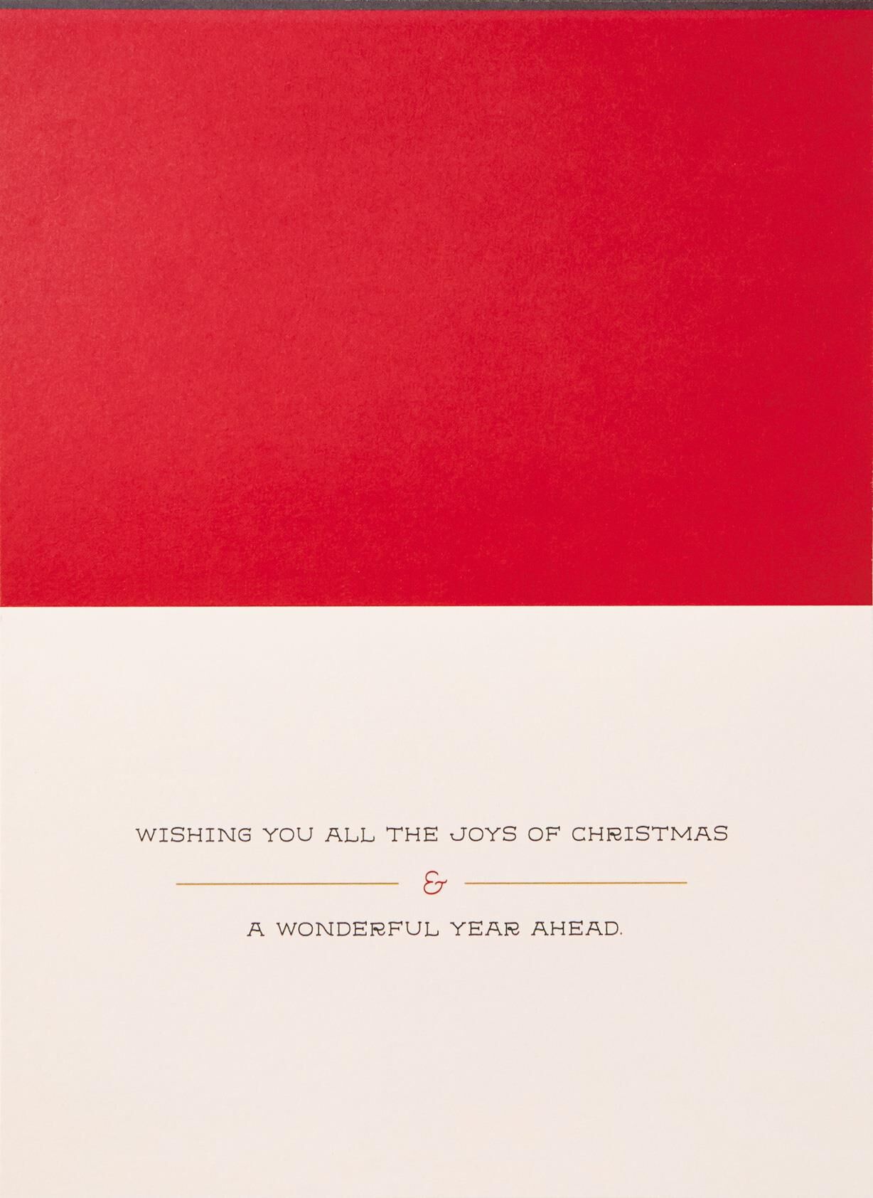Merry and Bright Christmas Card