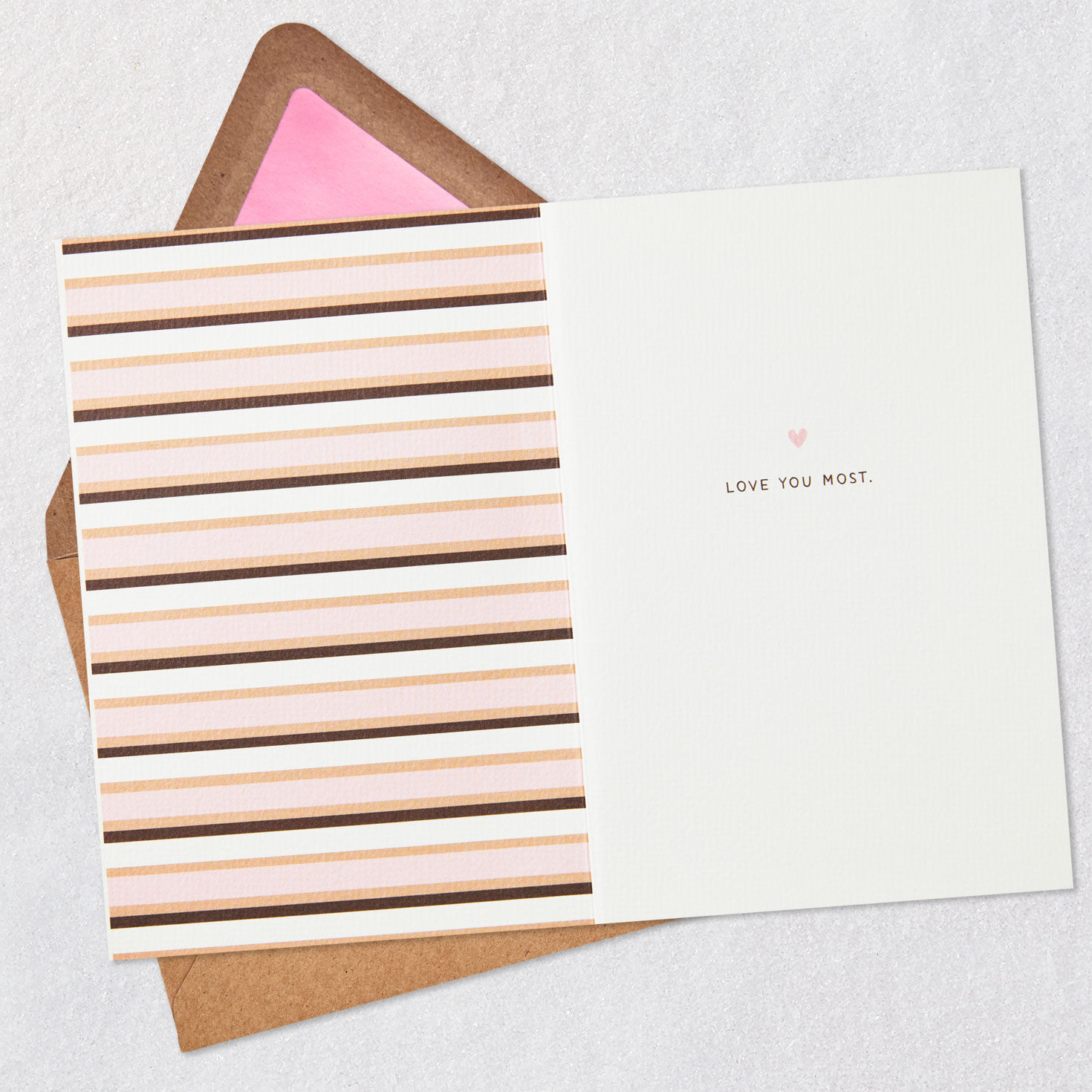 Smores Couple Love Card Valentine or Anniversary Open card with envelope image number 3