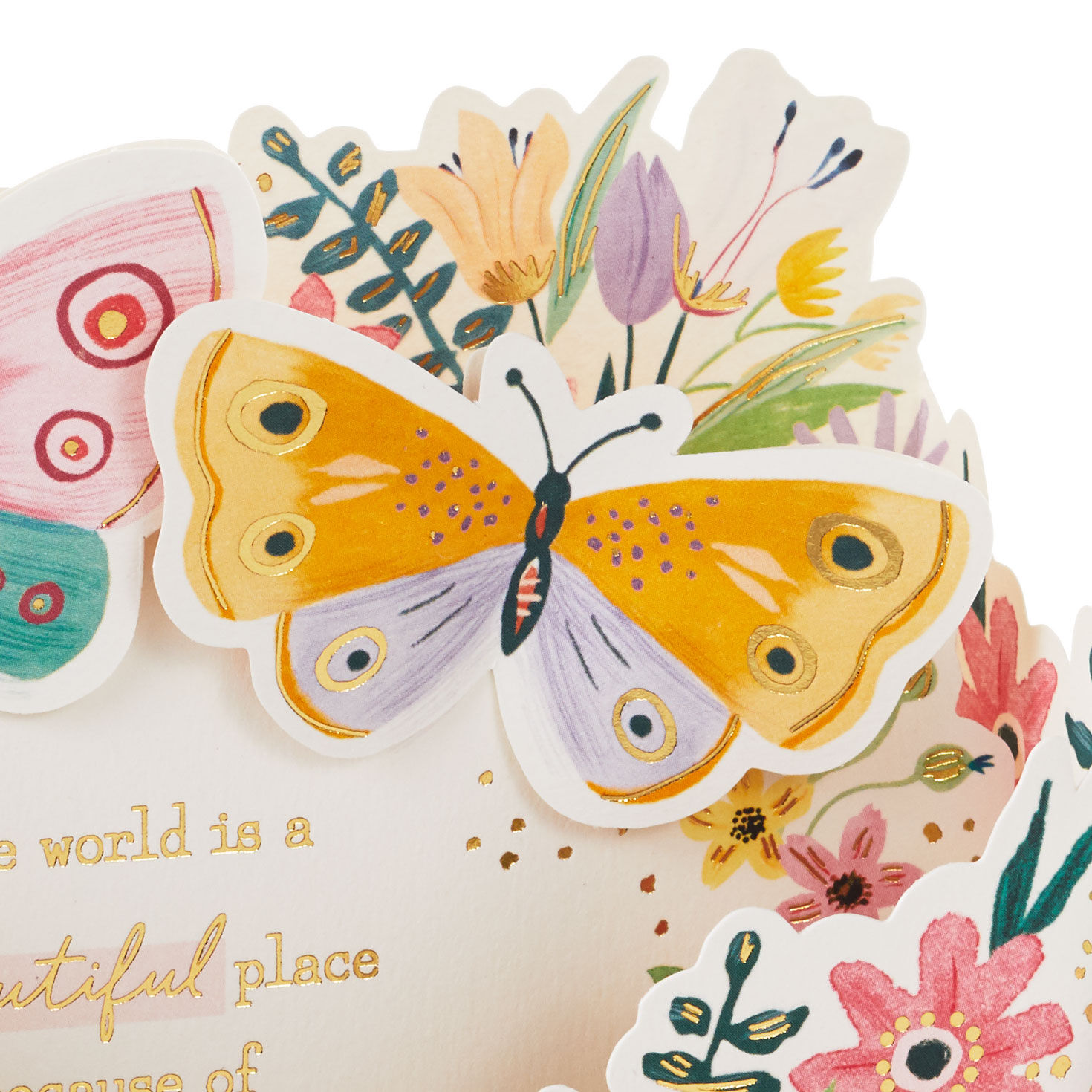 Moms Make the World Beautiful 3D Pop-Up Card for only USD 7.99 | Hallmark