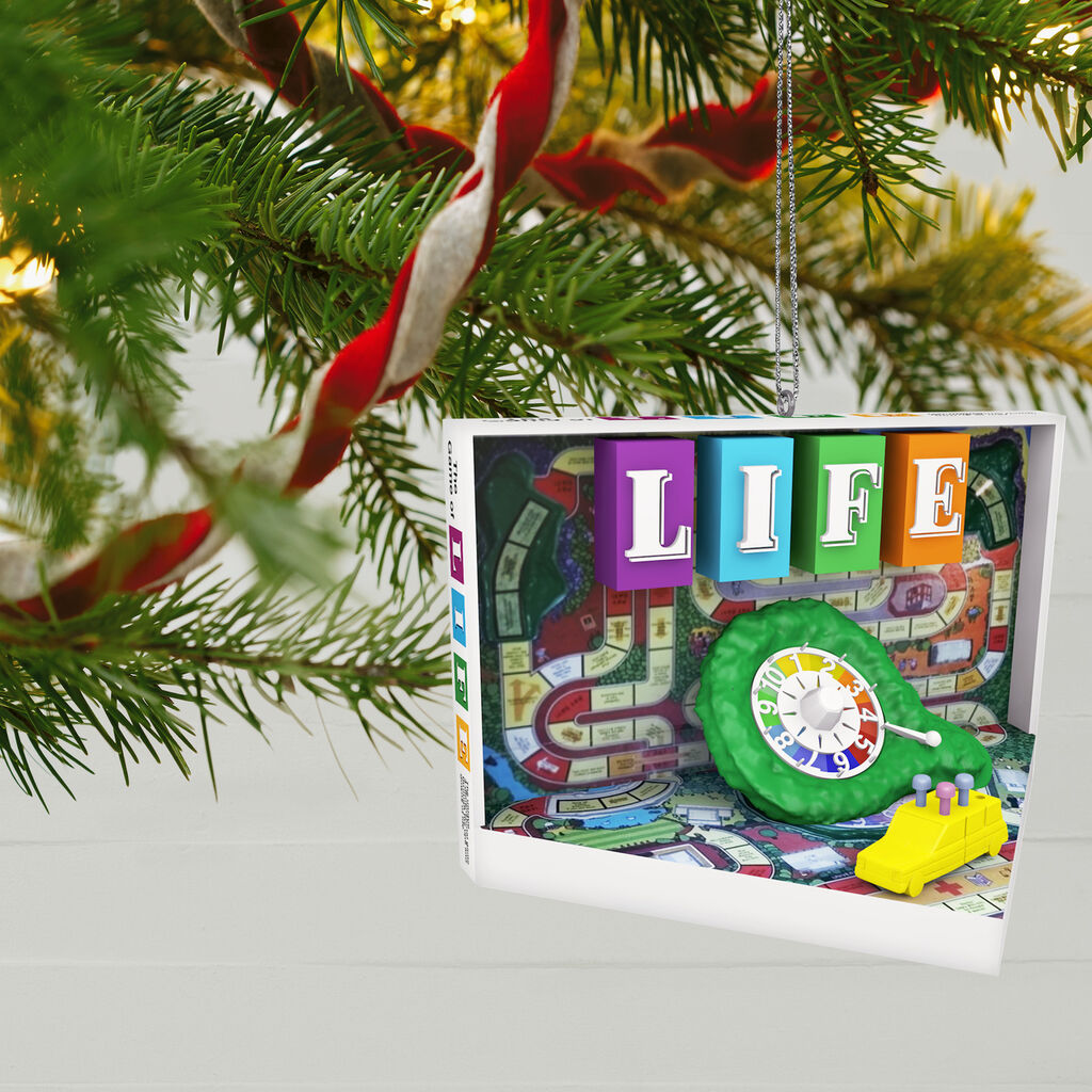 Hasbro The Game Of Life Family Game Night Ornament Keepsake