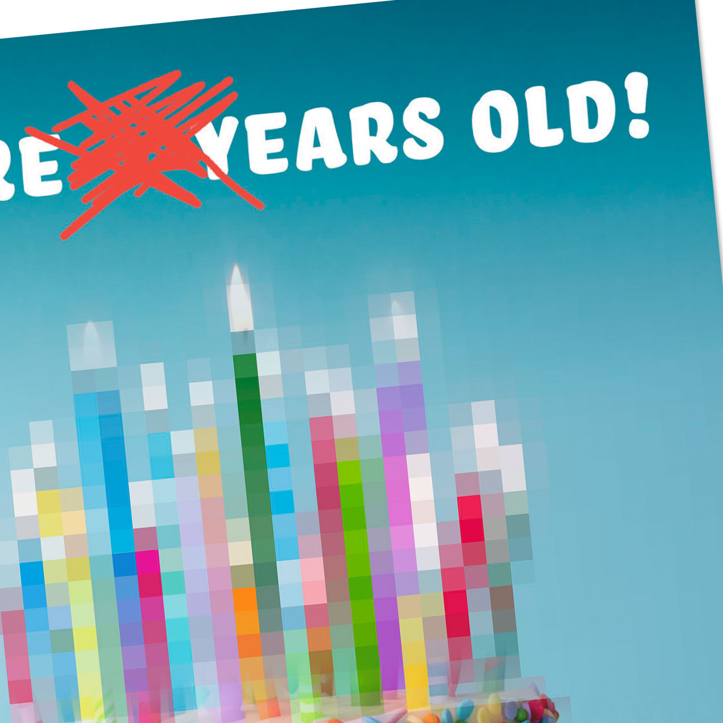 Censored Age Funny Birthday Card for only USD 2.99 | Hallmark