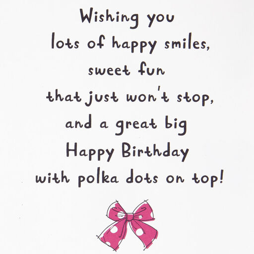 Disney Minnie Mouse Happy Smiles 3rd Birthday Card, 
