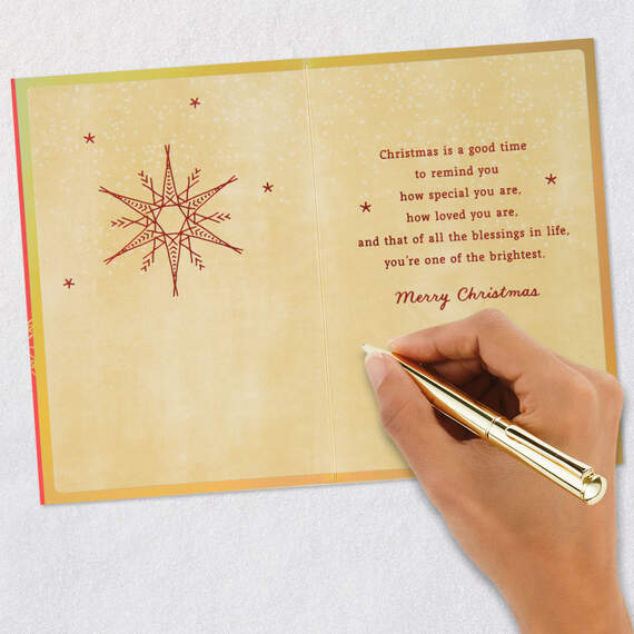 Thanking God for You Christmas Card for Granddaughter, , large image number 6