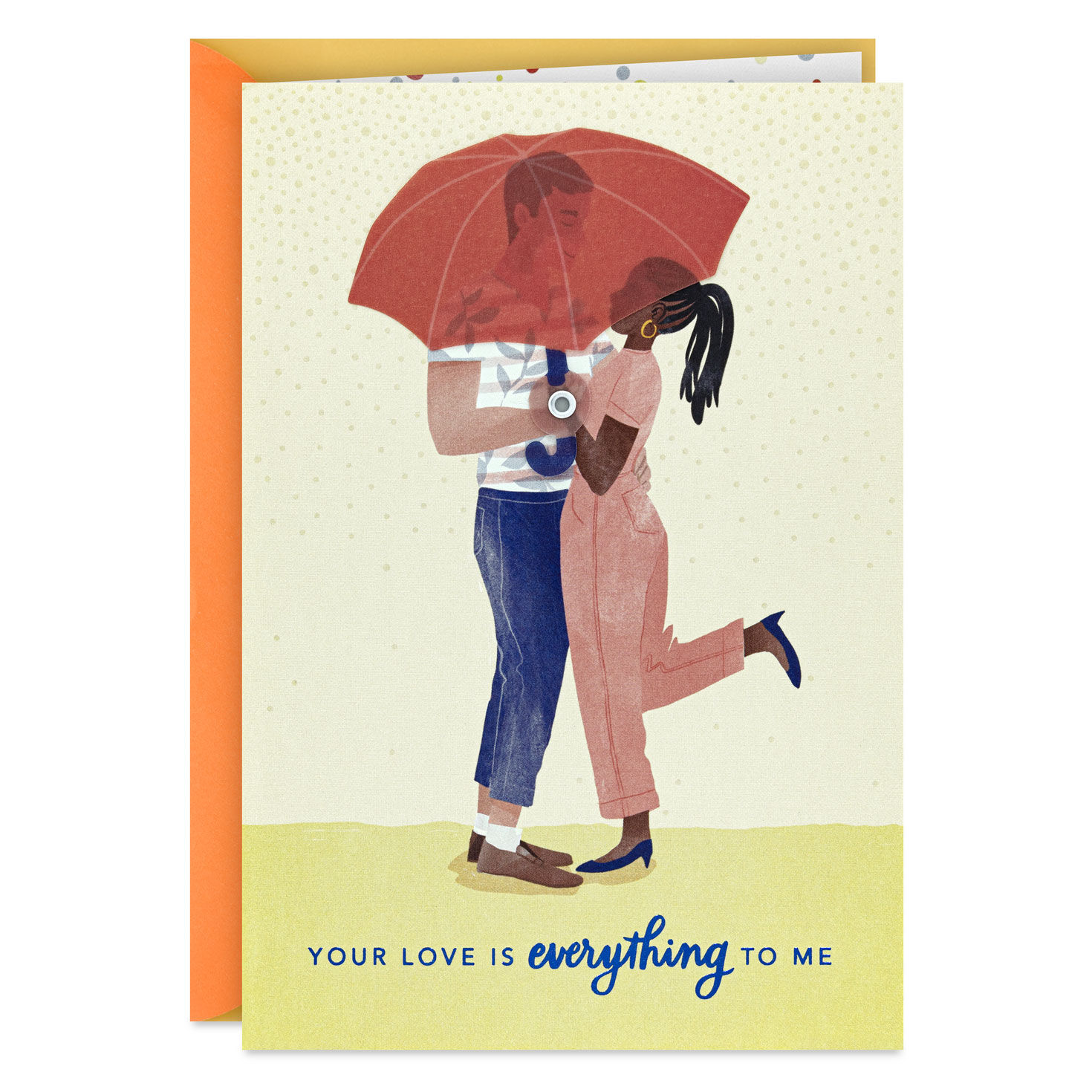 Your Love Is Everything to Me Romantic Card