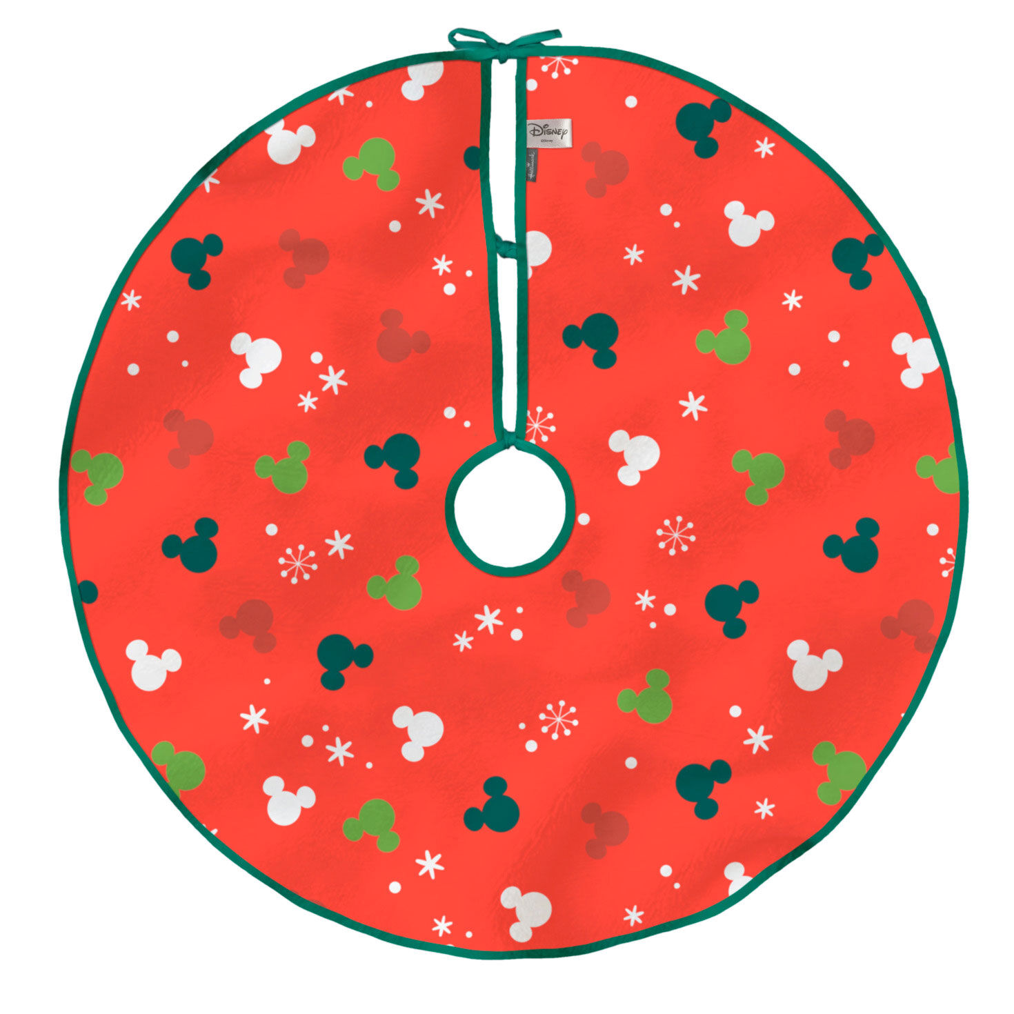 Mickey Mouse Christmas Fabric Tree Skirt back image number 4