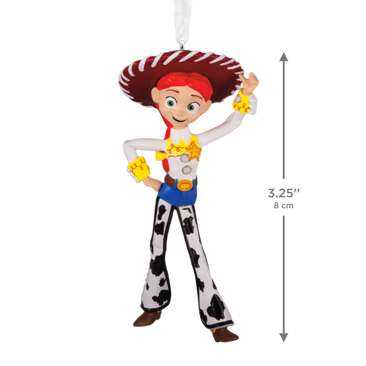 Disney/Pixar Toy Story 5 Jessie Christmas Ornament measurement image number 3