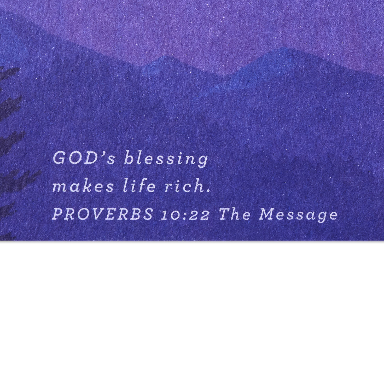 Mountain Camping Religious Anniversary Card Scripture image number 3